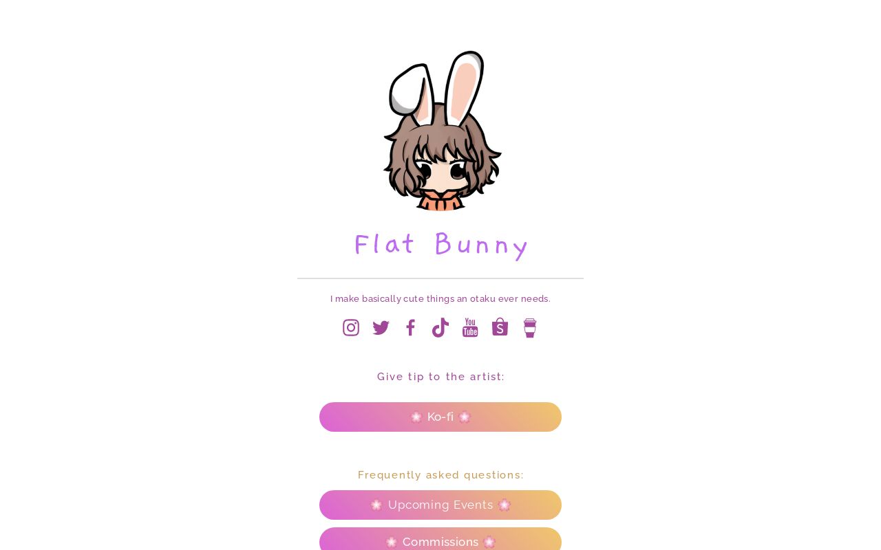 Flat Bunny Prints